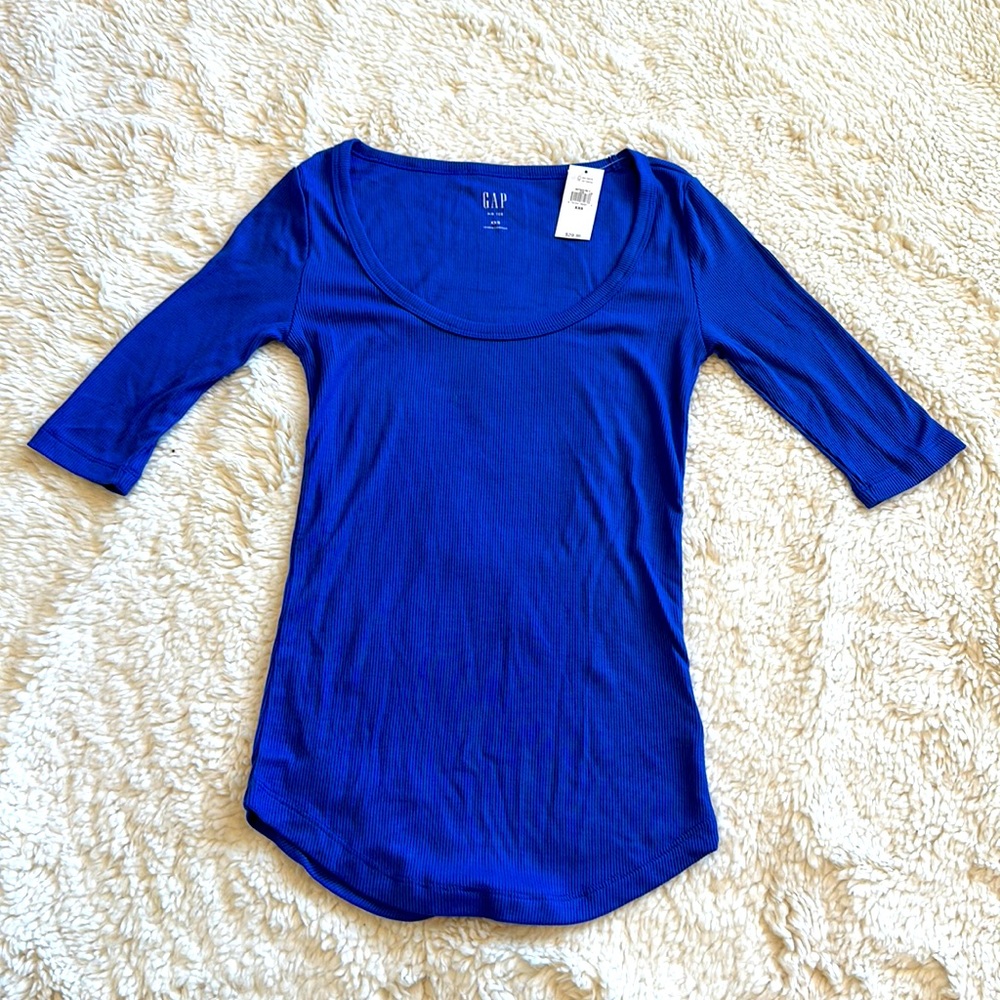 NWT Gap Microrib Shirt